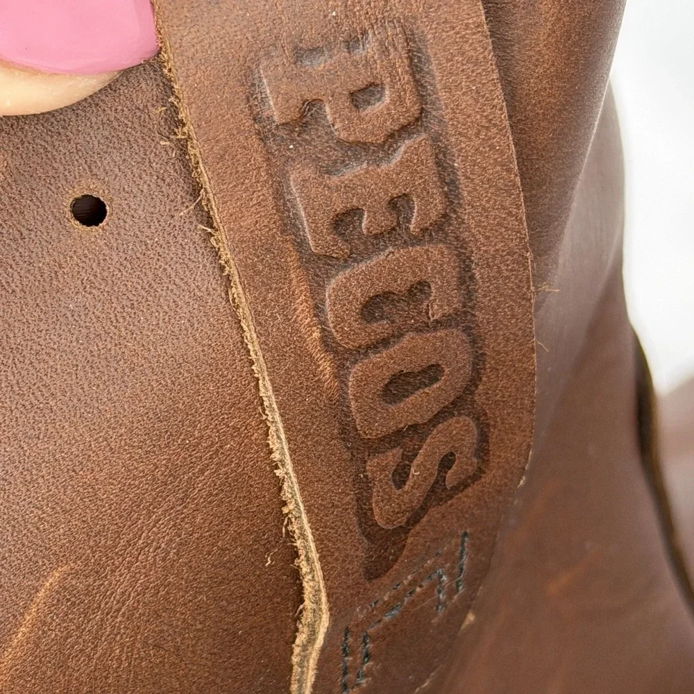 RED WING 8241 Pecos Pull On Steel Toe Work Boots Mens 10 E3 Brown 2nds
